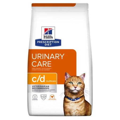 Hill's PD c/d Multicare – Hrana dietetica cu pui pentru sanatatea tractului urinar