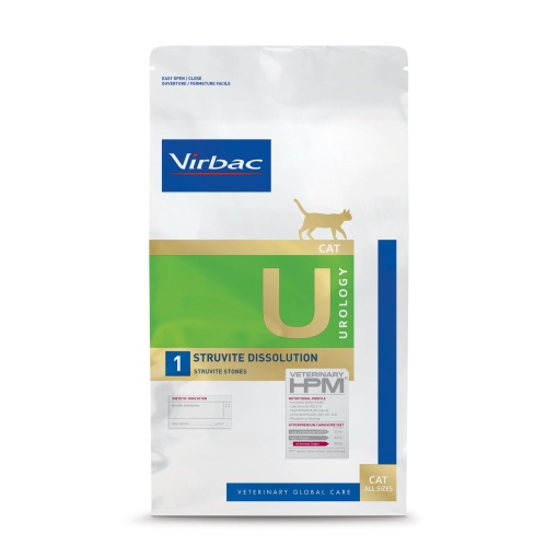 HPM Urology Struvite Dissolution U1- Hrana dietetica uscata cu porc si pui pentru dizolvarea calculilor de struvit 1.5kg