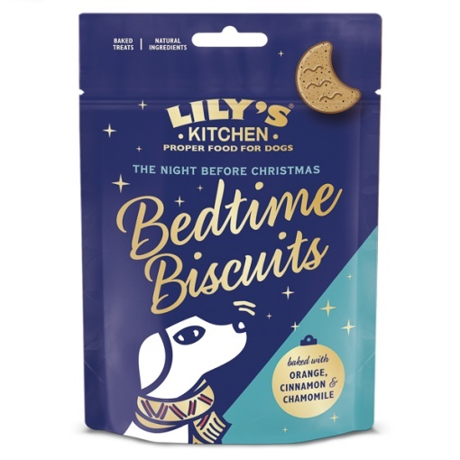 Lily's Kitchen Winter Warmer Biscuits – Recompense crocante cu portocala, scortisoara si ghimbir pentru caini, 80 g