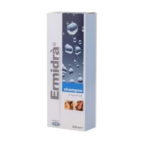 Ermidra Sampon - Sampon dermatologico pentru piele sensibila, iritata sau predispusa la prurit, 250 ml
