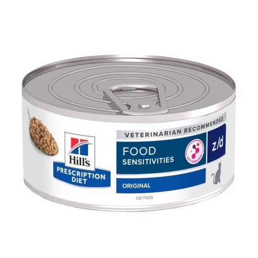 Hill’s PD z/d – Hrana umeda cu pui pentru intolerante alimentare 156g