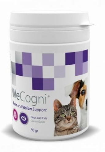 WeCogni Supliment pentru sustinerea functiei cognitive si a vederii la caini si pisici 90 gr