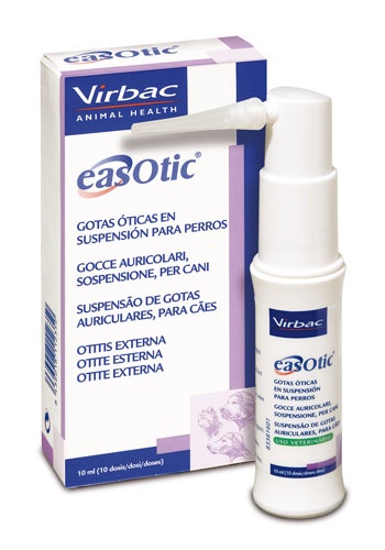 Easotic – Solutie auriculara pentru tratamentul otitei externe la caini (10 ml)