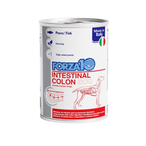 FORZA10 INTESTINAL COLON ACTIWET LAMB CV – Hrana umeda veterinara pentru caini cu sensibilitati digestive si colon iritabil, 390 g