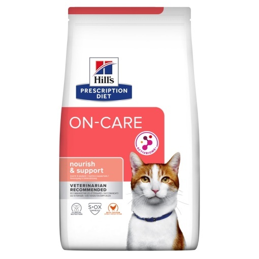 Hill's PD On-Care – Hrana uscata cu pui pentru pisici in convalescenta 1.5kg