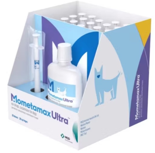 Mometamax Ultra Picaturi auriculare pentru caini 20 doze