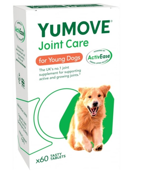 YuMOVE Joint Care Young – Supliment pentru articulatii la caini tineri, 60 tablete