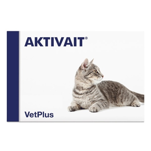 Aktivait Cat – Supliment pentru sustinerea functiei cognitive la pisici, 60 capsule
