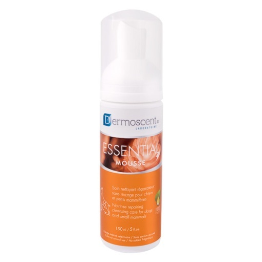 Dermoscent Essential Mousse for Dogs – Spuma fara clatire pentru igiena pielii la caini, 150 ml