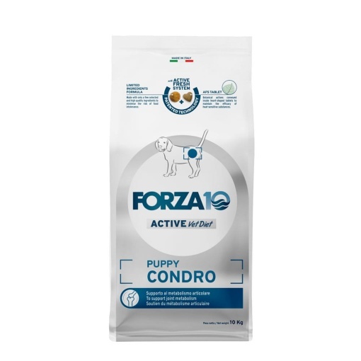 FORZA10 CHONDRO PUPPY – Hrana uscata functionala pentru catei, cu suport articular, 10 kg