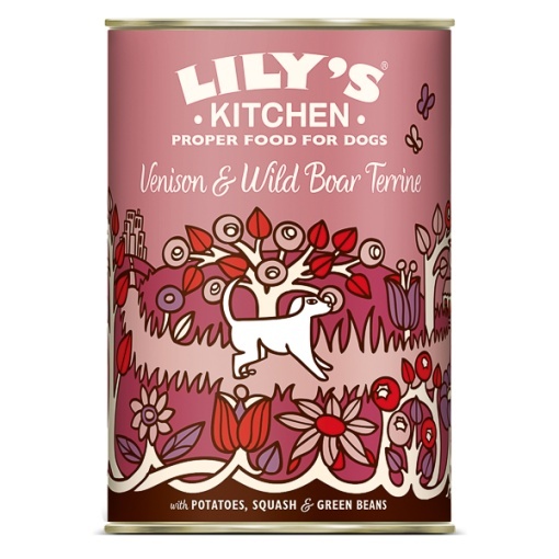 Lily's Kitchen For Dogs – Hrana umeda completa cu vanat pentru caini, 400 g
