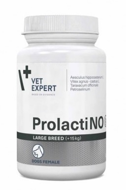 ProlactiNO 1010 mg – Supliment pentru gestatie si lactatie falsa pentru caini de talie medie si mare 40 Comprimate