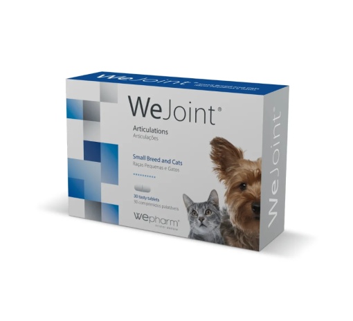 WeJoint - Supliment pentru ingrijirea articulatiilor pentru caini de talie mica si pisici, 30 Comprimate