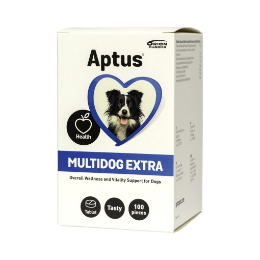 Aptus Multidog Extra- Supliment pentru sustinerea sanatatii generale pentru caini adulti 100 tablete
