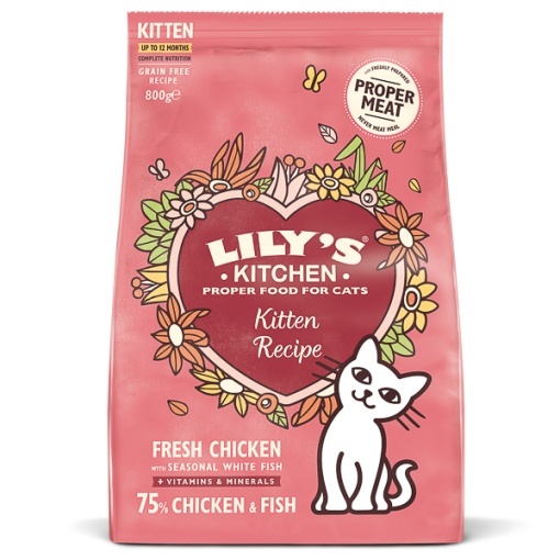 Lily's Kitchen Smooth Pate Selection Multipack – Selectie de hrana umeda fara cereale pentru pisici adulte, 8 x 85 g
