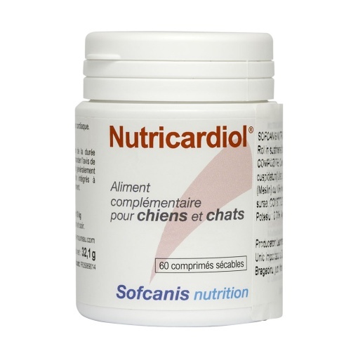 Sofcanis nutricardiol - Supliment pentru functia cardiaca pentru caini si pisici 60 comprimate