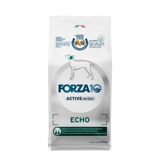 FORZA10 ECHO ACTIVE – Hrana uscata pentru caini activi, cu suport de vitalitate si digestie, 10kg