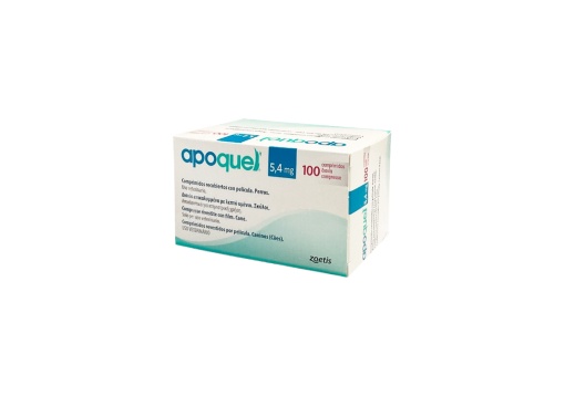 Apoquel 5.4 mg - Supliment pentru ameliorarea simptomelor dermatitei alergice si atopice 100 Comprimate