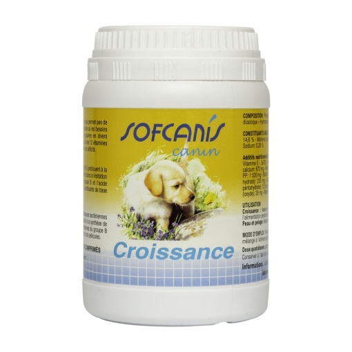 Sofcanis Croissance Canin – Supliment pentru căței în creștere 50 comprimate