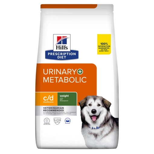 Hill's PD c/d Multicare + Metabolic – Hrana cu pui pentru probleme urinare si de greutate