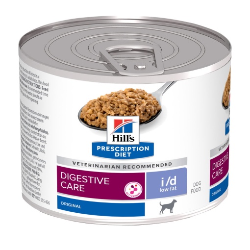 Hill's PD i/d Low Fat – Hrana uscata cu porc si pui pentru digestie sensibila 200g