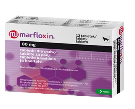 Marfloxin 80mg - Antibiotic pentru ifectii bacteriene 72 Comprimate