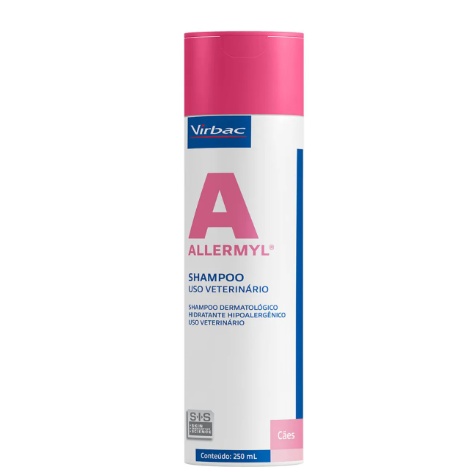Virbac Allermyl Sampon dermatologic pentru caini si pisici 250 ml