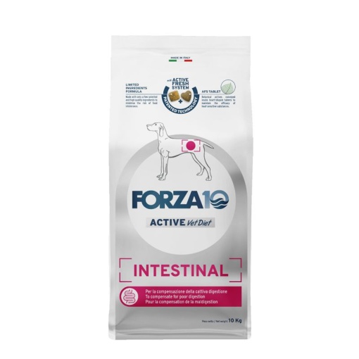 FORZA10 INTESTINAL – Hrana uscata functionala pentru caini cu sensibilitati digestive, 10kg