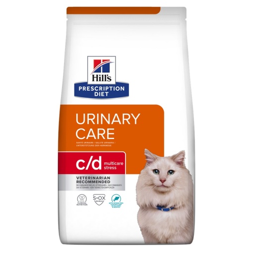 Hill's PD c/d Multicare Stress – Hrana uscata pentru pisici cu peste oceanic 400 gr