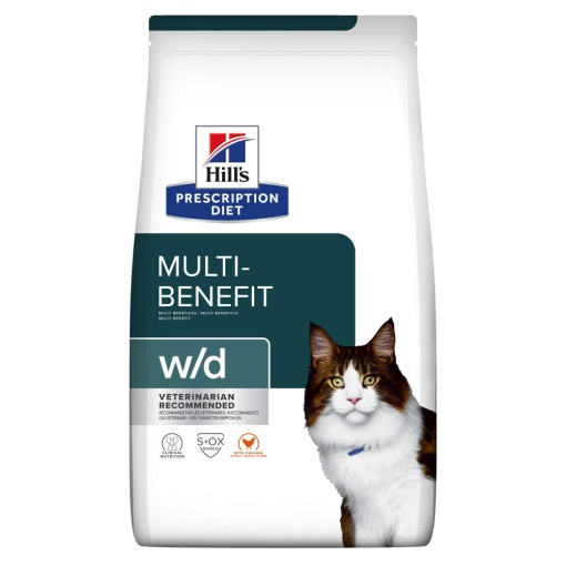 Hill's PD w/d Multi-Benefit – Hrana cu pui pentru diabet