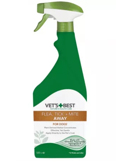 Vet's Best Moisture Mist Spray Conditioner – Balsam leave-in pentru hidratare și calmarea pielii sensibile, 470 ml