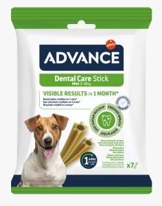 Advance Dental Stick Mini – Supiment pentru Igiena dentara zilnica pentru caini de talie mica (3–10 kg), 90g