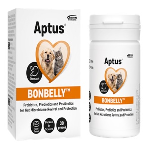 Aptus Bonbelly - Supliment pentru suport digestiv pentru caini si pisici 30tb