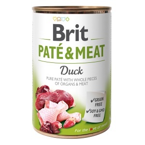 Brit Pate and Meat Duck - Hrana umeda pentru caini cu rata