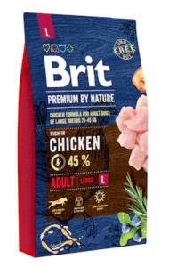 Brit Premium by Nature Adult L - Hrana uscata pentru caini adulti de talie mare cu pui - Img 2