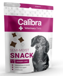Calibra VD Dog Semi-Moist Snack Urinary Care - Gustare functionala semiumeda pentru sustinerea tractului urinar la caini adulti, 120 g