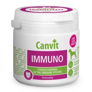 Canvit Immuno for Dogs – supliment pentru sustinerea imunitatii in perioadele de stres pentru caini, 100g