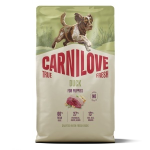 Carnilove True Fresh Dog Dry Duck Puppies - Hrana uscata pentru catei, cu rata - Img 2