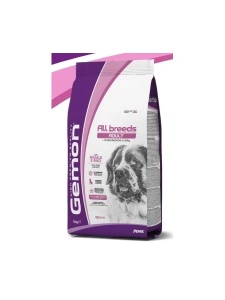 Gemon All Breeds Adult Pork&Rice 3kg - Hrana completa cu porc destinata cainilor adulti de toate taliile