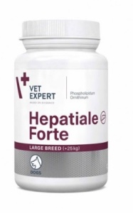 Hepatiale Forte 550mg - Supliment hepatoprotector pentru caini de talie mare 40 Comprimate