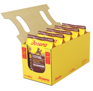 Josera Festival - Hrana uscata pentru caini adulti, 5 Pachete x 900g