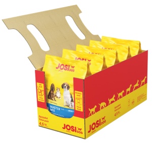 JosiDog Master Mix - Hrana uscata pentru caini adulti, 5 Pachete x 900g