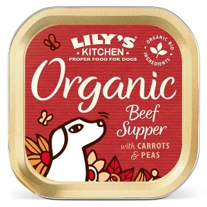 Lily's Kitchen For Dogs - Hrana umeda completa cu vita pentru caini adulti, 150 g
