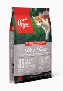 Orijen Fit & Trim Cat – Hrana uscata completa pentru pisici adulte
