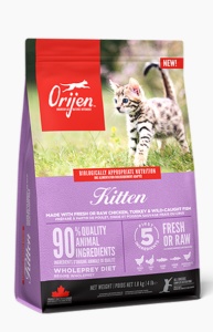 Orijen Kitten – Hrana uscata completa pentru pisoi