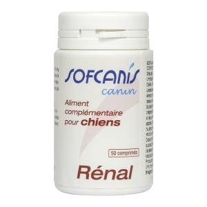 Sofcanis Canin Renal – Suport natural pentru functia renala la caini 50 comprimate