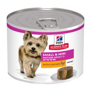 SP CANINE MATURE S&M MOUSSE CHK 200G - Hrana umeda cu pui de tip mousse pentru caini maturi de talie mica