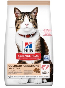 SP FELINE ADULT SALMON&CARROT - Hrana uscata cu somon si morcovi pentru pisici adulte (1–6 ani)