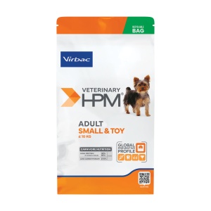 Virbac HPM Adult Dog Small & Toy - Hrana uscata pentru câini adulți de talie mică sub 10 kg