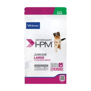 Virbac HPM Junior Special Large - Hrana uscata cu porc si pasare pentru caini tineri